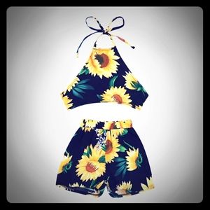 Little girls 2 piece summer set